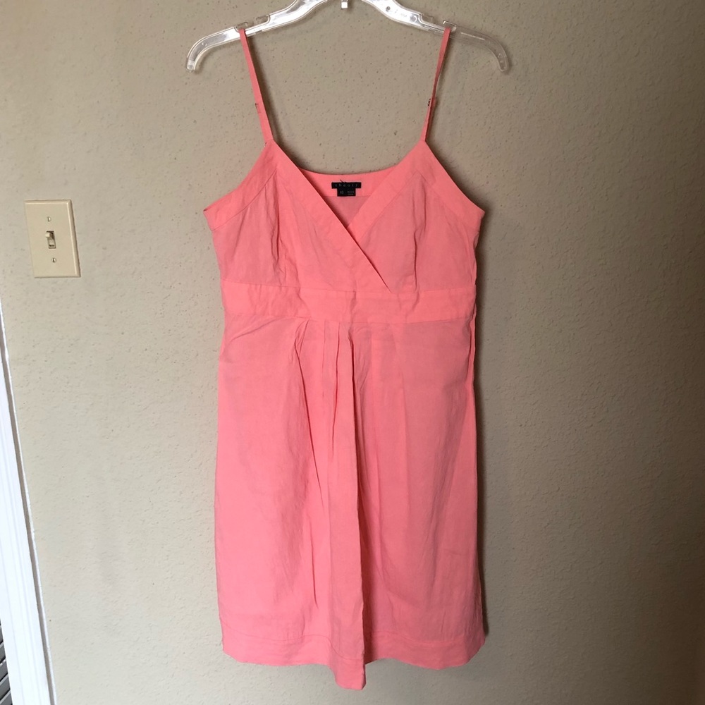 THEORY Coral/Light Pink Sundress/ Summer Dress